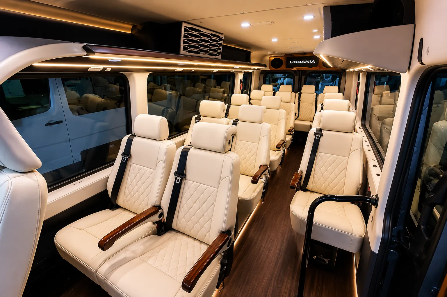 16 Seater Force Urbania on Rent Delhi